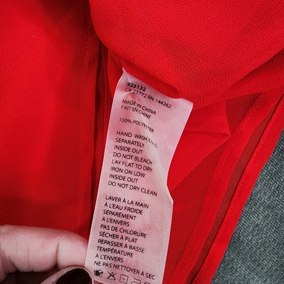 Dex Red Women's Camisole Top - Picture 4 of 6